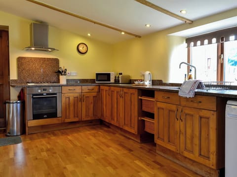 Kitchen area | Shepherd’s Cottage - Bings Farm, Whaley Bridge near Buxton