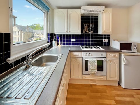 Kitchen | Heathergems Apartment, Pitlochry
