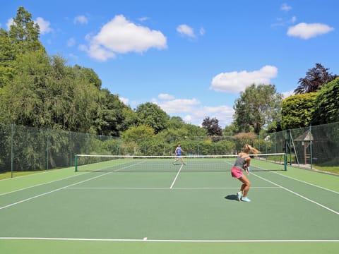 Tennis court | Tuckenhay Mill - Bow Creek, between Dartmouth and Totnes