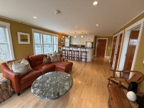Main level living in this one bedroom cottage downtown Camden