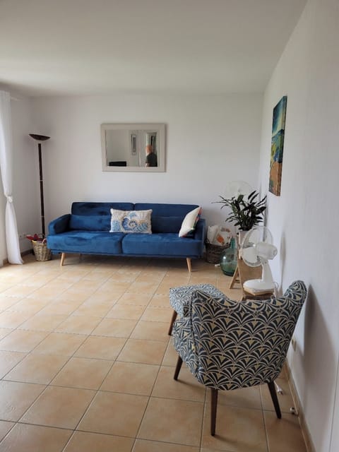 comfortable family room with sofa bed