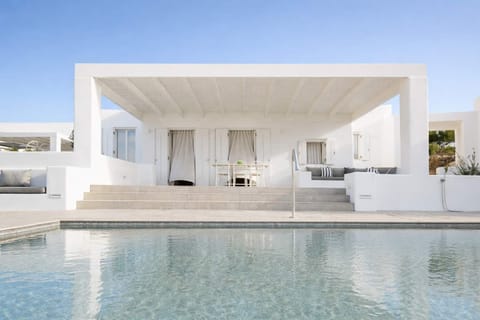 Private pool area designed for quiet relaxation under the sun