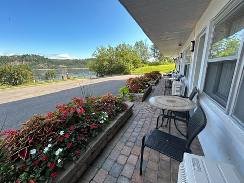 Economy Room, 2 Queen Beds, River View | Balcony view