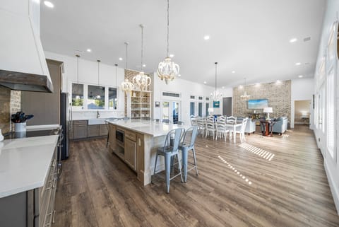 House, Multiple Beds, Pool Access, Pool View (Indigo Manor) | Private kitchen | Coffee/tea maker