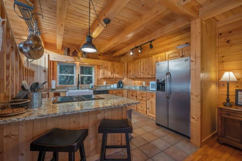 Spacious and upgraded kitchen 