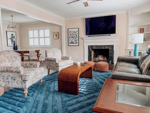 Relax in our stylish living area