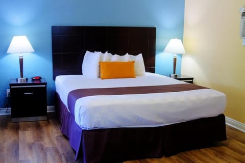 Room, 1 King Bed, Garden View | Desk, free WiFi
