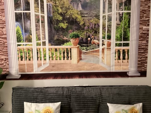 Comfort Condo, Balcony, Garden View | Living area | 43-inch LED TV with digital channels, Netflix, Hulu