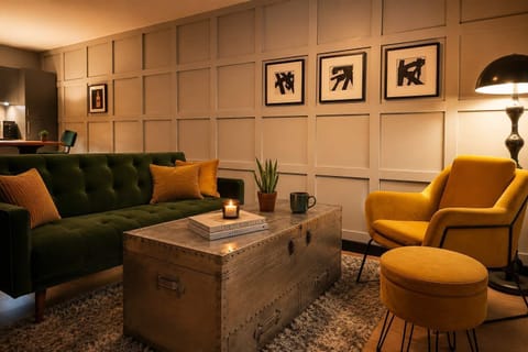 Large Sofa with option to convert to a sofa bed for extra guests