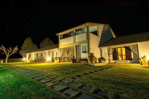 Front of property - evening/night