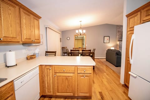 Kitchen View into Dining