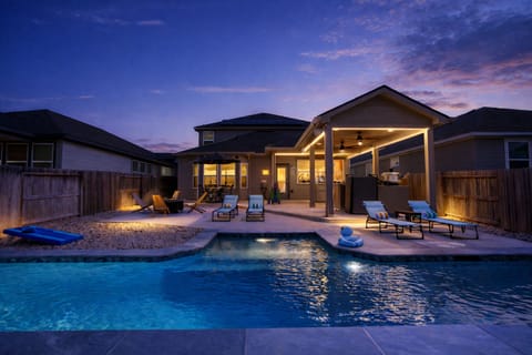 Take a dip in our heated 85°F pool and enjoy the soothing waterfall.