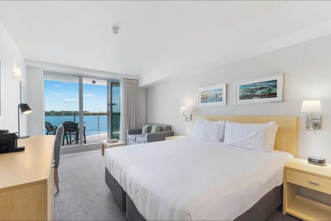 Bedroom with view