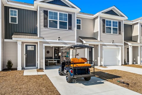 Electric 4 Seater Golf Cart Included!