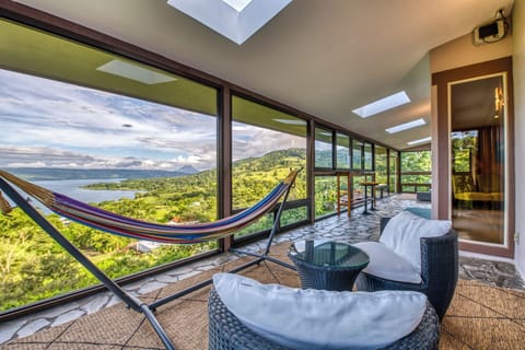 Enclosed patio