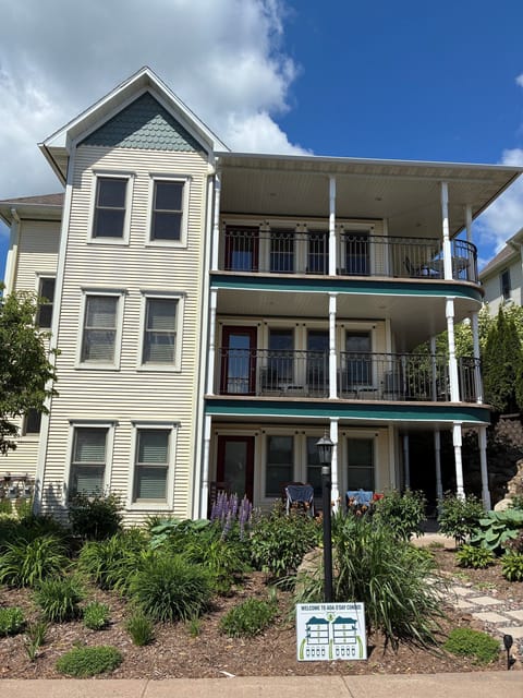 We're the ground floor unit at bottom.