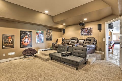 Movie Lounge | Plush Seating & Cinematic Setup