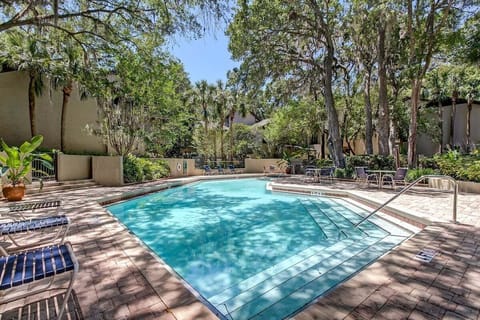 Lovely Pool Area right in front of condo