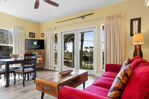 Spacious open-concept living with breathtaking Gulf views.
