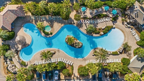 Gorgeous resort pool in The Villages of Crystal Beach!