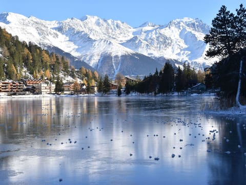 Water, Sky, Water Resources, Mountain, Snow, Plant, Natural Landscape, Nature, Azure, Natural Environment