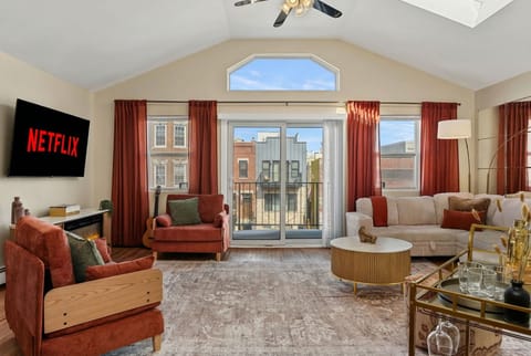 Spacious family living room