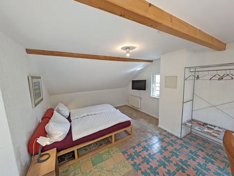 Interior Design, Wall, Floor, Flooring, Ceiling, Wood, Room, Bedroom, Furniture, Bed