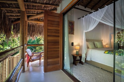 Deluxe House, Lanai, Garden View | Premium bedding, Select Comfort beds, in-room safe, desk