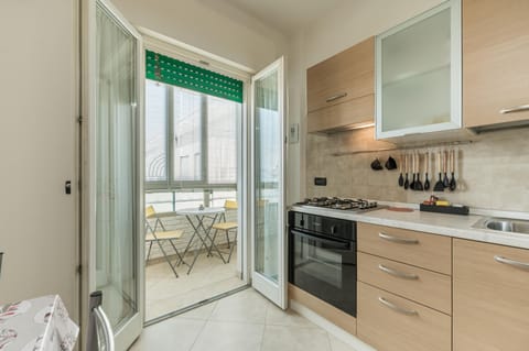 Superior Apartment, Balcony, Courtyard View | Private kitchen | Espresso maker, coffee/tea maker, electric kettle, toaster