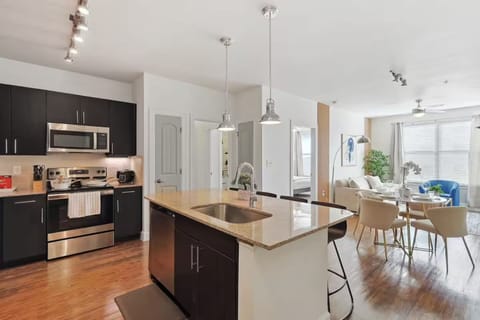 Apartment, Balcony | Private kitchen