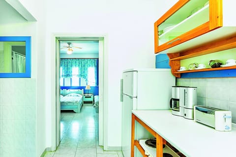 Apartment | Private kitchenette | Fridge, microwave, stovetop, coffee/tea maker