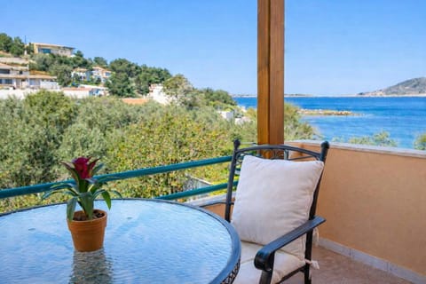 Private balcony with beautiful sea views - perfect for morning coffee or sunset drinks.