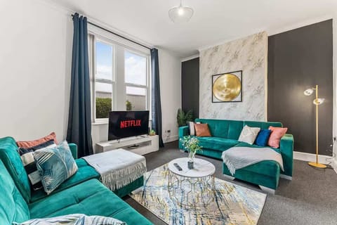 Spacious and bright living space