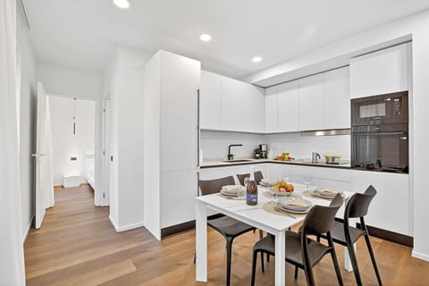 Kitchen and dining area