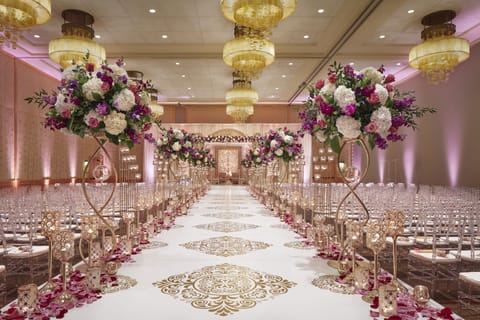 Indoor wedding
