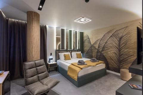 Superior Double Room, City View | Blackout drapes, soundproofing, iron/ironing board, free WiFi