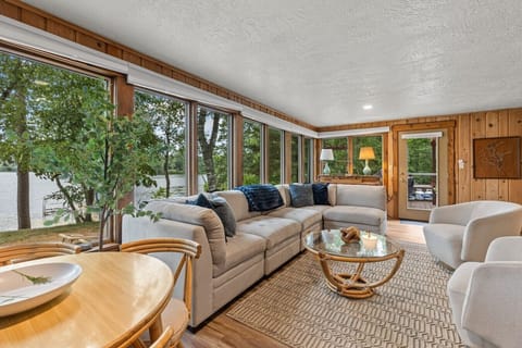 Main House Living Room | Sectional Sofa | Lake Views