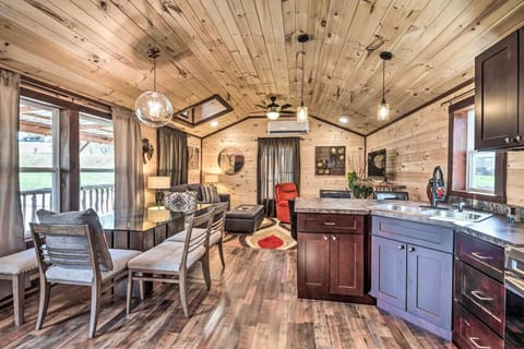 36A Kitchen | Island Counter | Open Floorplan & Living Area Sightlines