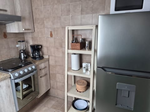 Standard Apartment, Kitchen | Private kitchen | Fridge, microwave, oven, stovetop