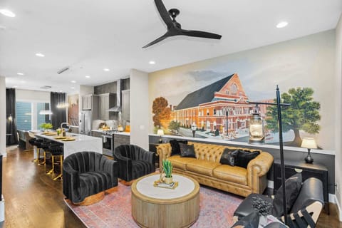 Custom Ryan Mural in the Living Room!