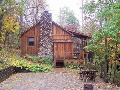 Front of cabin