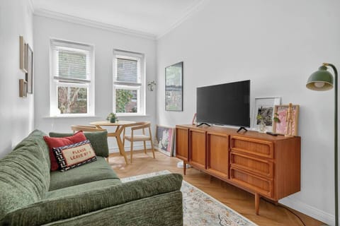 Enjoy an airy feel with large windows and generous proportions of the open-plan living space