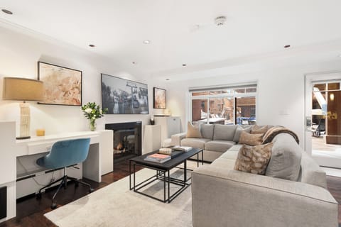 Beautifully remodeled ground floor condo with spacious interior, fireplace, and desk area. Access the heated pool and hot tub just outside your front door. Spacious interior, fireplace, and desk area.