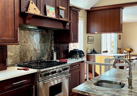 kitchen details at Garden House