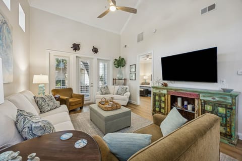 Living room with TV