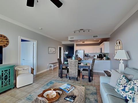 Living Area and Dining Area