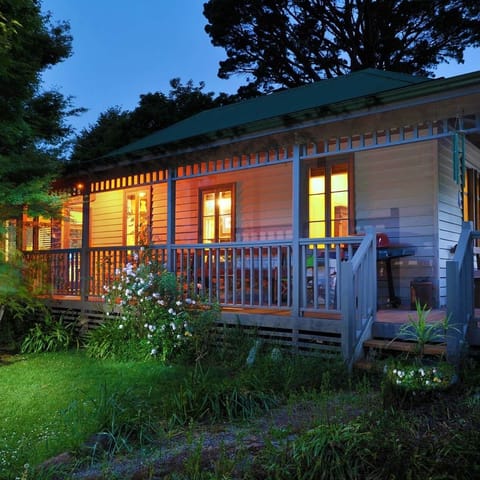 Cotswold Cottage at night