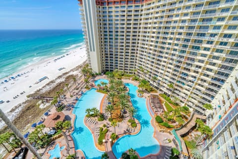 Condo, 1 King Bed with Sofa bed (Shores of Panama 1525) | Pool | Indoor pool, outdoor pool