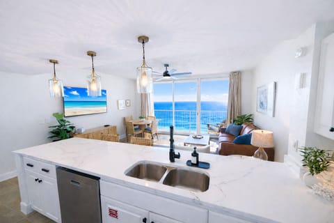 Enjoy cooking your favorite meals with this view!