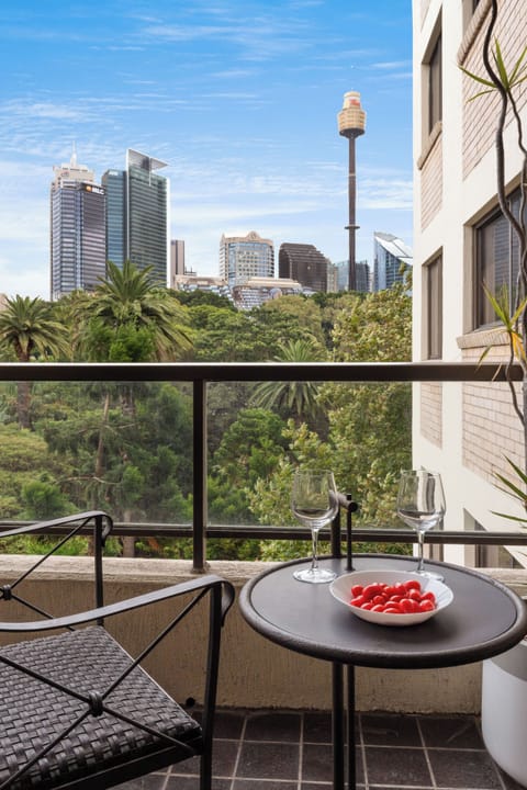 Verandah Outside with City Views
